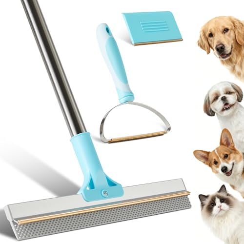 3 PCS Carpet Rake for Pet Hair Removal